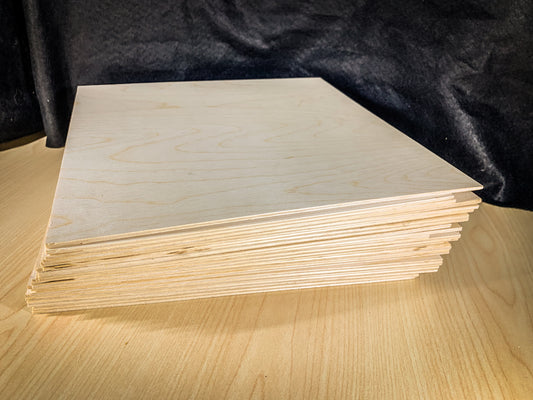 6mm Baltic Birch Laser Plywood 12"x20"